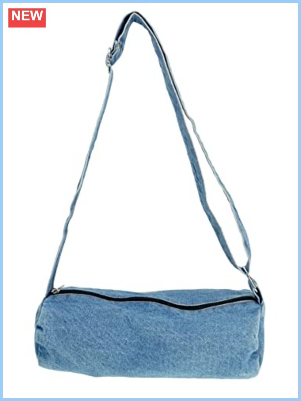 Denim Hobo Bag Lightweight Retro Shopper Shoulder Handbag Messenger Purse